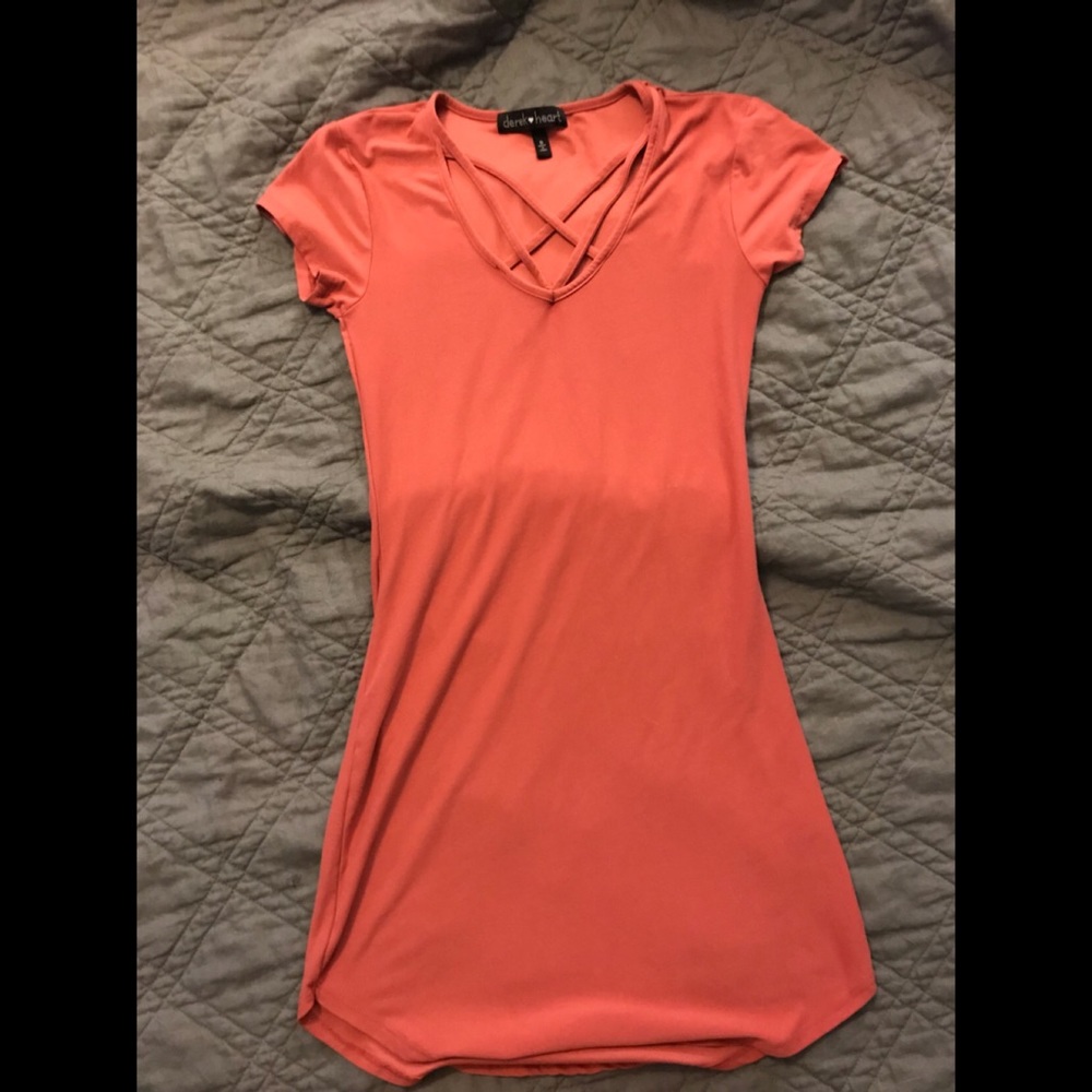 Pink Body Con Dress